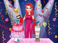 image Mermaid Cake Cooking Design