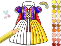 image Princess Glitter Coloring