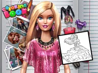 image Coloring Book for Barbie