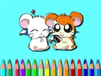 image Hamster Coloring Book
