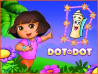 image Dora Dot to Dot