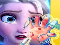 image Elsa Hand Doctor - Fun Games for Girls Online