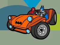 image Superhero Cars Coloring Book