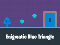 image Enigmatic Blue Triangle
