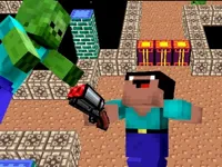 image Space Adventure: Noobiks Battle vs Zombies