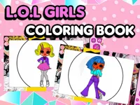 image L.O.L OMG Girls Coloring Book