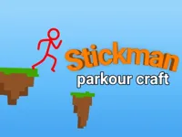 image Stickman parkour craft