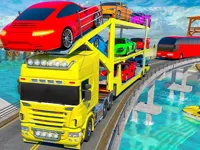 image Crazy Mega Car Transport Truck Game