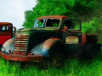 image Old Rusted Trucks