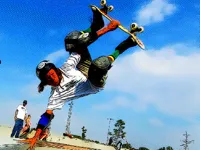 image Free Style Skateboarders