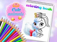image Cute Animals Coloring Book