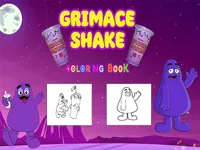 image Grimace Shake Coloring