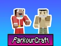 image Parkour Craft Noob Steve