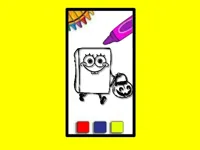 image SpobgeBob Halloween Coloring Book