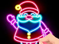 image Draw Glow Christmas