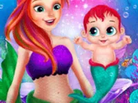 image Mermaid Newborn Baby Care