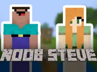 image Noob Steve Head War