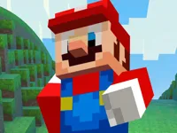 image Super Mario MineCraft Runner