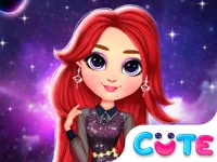 image Rainbow Girls Space Core Aesthetic