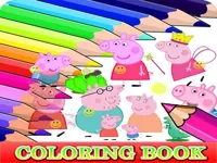 image Coloring Book for Peppa Pig