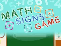 image Math Signs Game