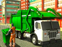 image Real Garbage Truck