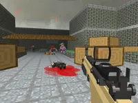 image Pixel Apocalypse Shooting Zombie blocky combat