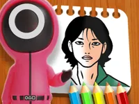 image Squid Game Coloring Book