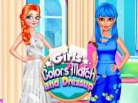 image Girls Colour Match and Dress up