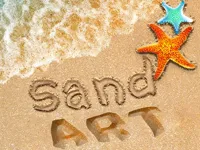 image Sand Drawing Game : painting