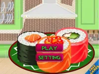 image Sushi Roll 3D Cool