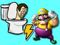 image Skibidi Toilet vs Wario