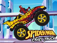 image Spiderman Crazy Truck