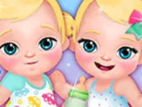 image My New Baby Twins - Baby Care Game