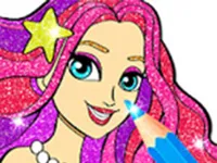 image Princess Mermaid Coloring Game