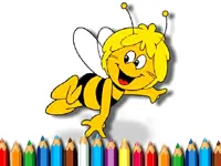 image Maja the Bee Coloring Book