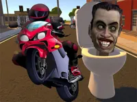 image Skibidi Toilet Moto Bike Racing