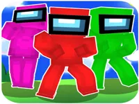 image Blocky Among Road