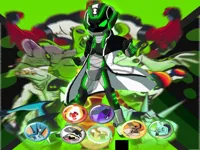 image Ben 10 Halloween Bubble Shoot