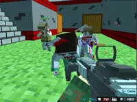 image Shooting Zombie Blocky combat Warfare