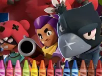 image Brawl Stars Coloring book