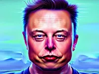 image Funny Elon Musk Face
