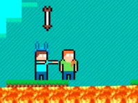 image Pixel Battle Upward