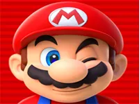 image super mario run among