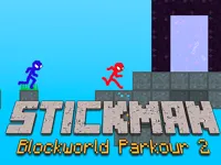 image Stickman Blockworld Parkour 2