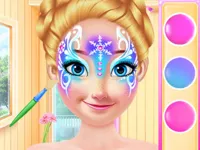 image Princess Christmas Face Painting