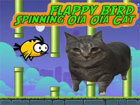 image Flappy Bird Spinning oia oia Cat