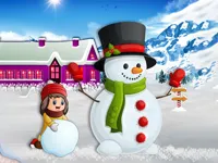 image Kids and Snowman Dress Up