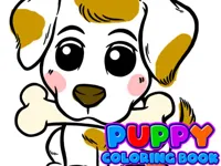 image Puppy Coloring Book