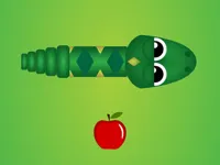 image Snake Eats Apple